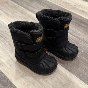 Cat & Jack Toddler size 7 Black Winter Boots